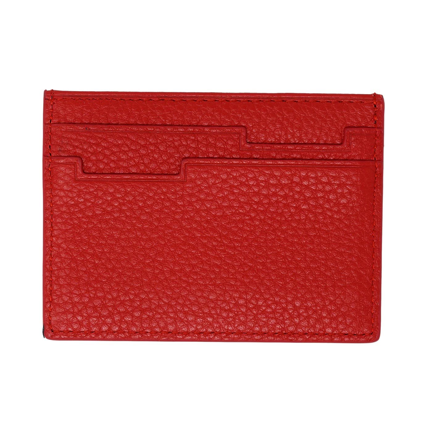 Royce Deluxe Leather Card Holder Red