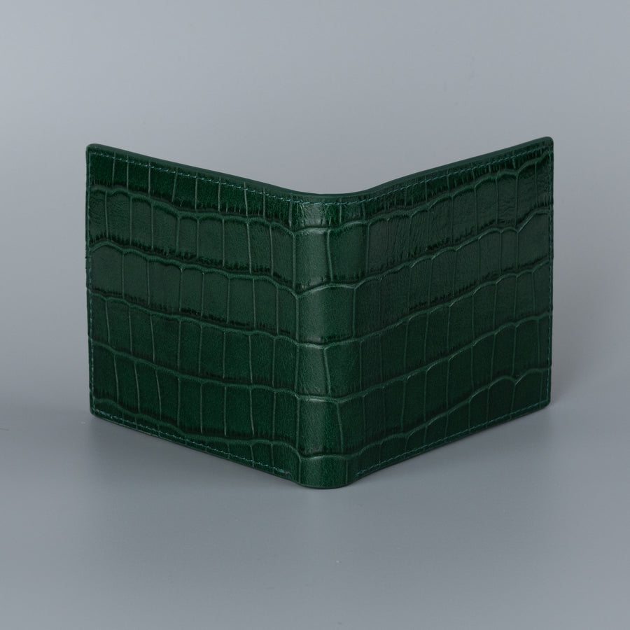 Leather Wallet Collection - Green & Orange