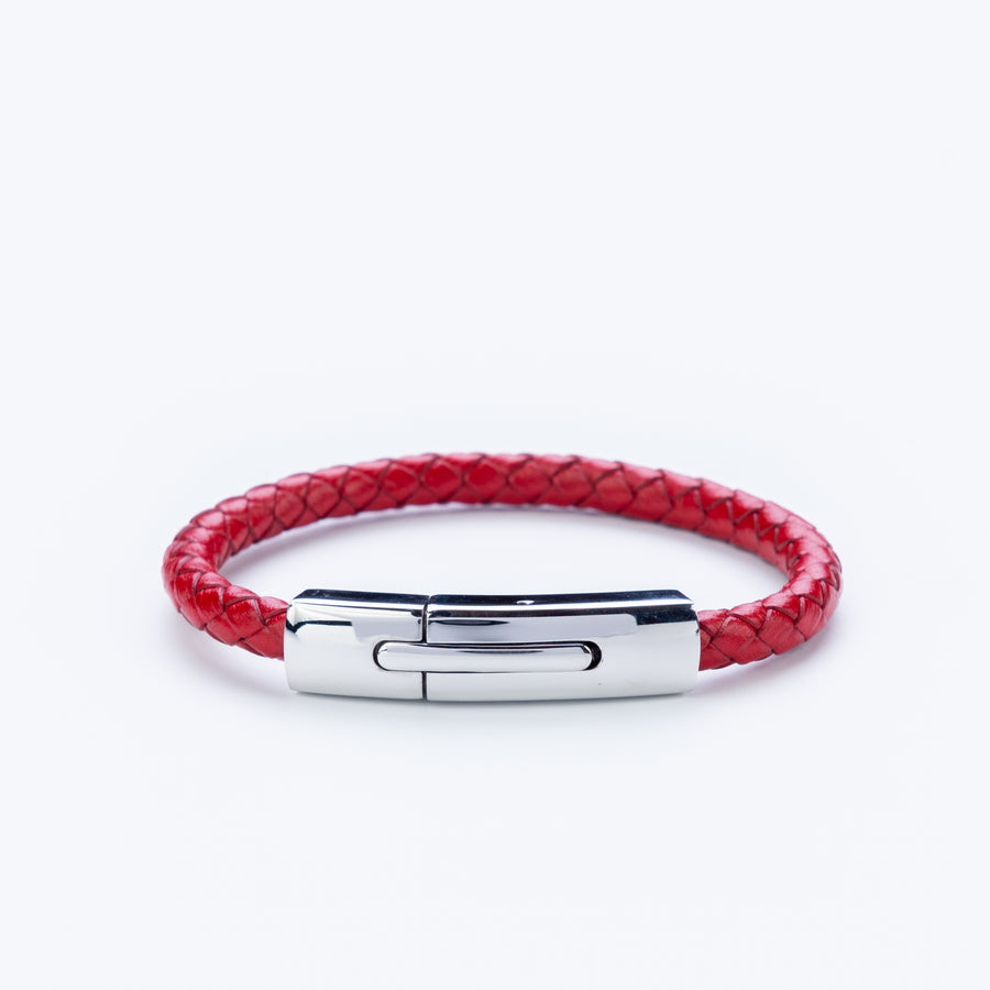 Red Clasp Bracelet