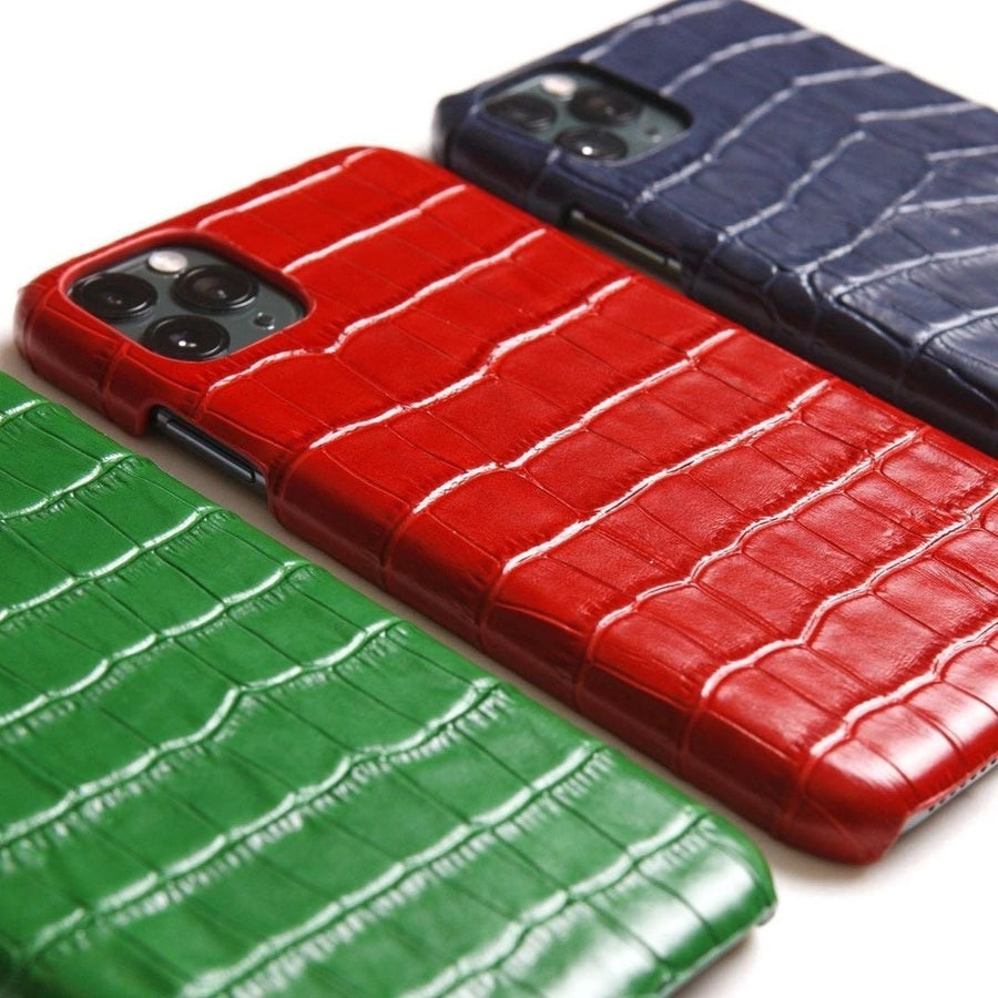 Luxury Crocodile Leather iPhone 11 Case| Soft Premium iPhone 11 pro max case| Lightweight Ultra Slim Leather iPhone 11,11 Pro,11 Pro max cae